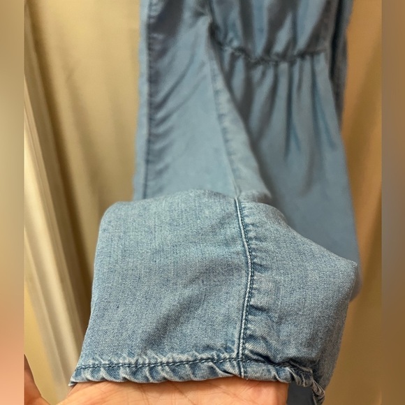 🔴Beachlunchlounge midi denim look dress size medium summer spring - Picture 6 of 9